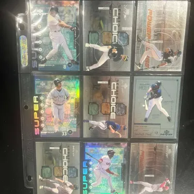 Sale Photo Thumbnail #147: 1999 Upper Deck MVP Baseball 9 Card Lot Super Tools Scout's Choice Power Surge