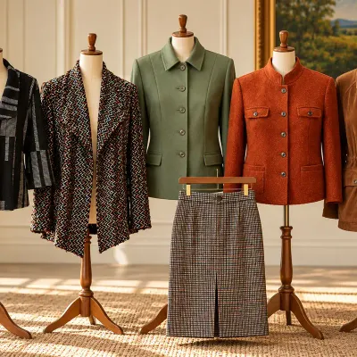 Women’s Fashion Collection – Pendleton & Assorted Jackets, Suede Coat & Made In Italy Skirt 