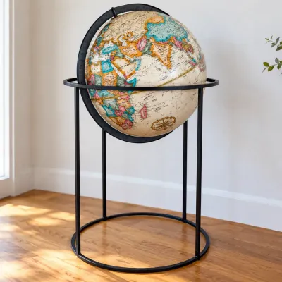 Replogle World Classic Series 16" Floor Globe with Metal Stand