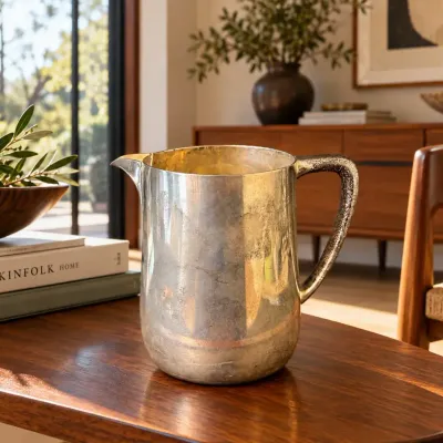Tiffany & Co. Sterling Silver 1 1/2 Pint Water Pitcher  891 Grams
