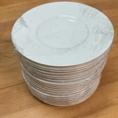 Raynaud Limoges Thomas Keller Collection White Porcelain Charger Plate  France (70 pcs)
