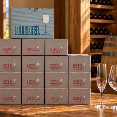 Riedel Ouverture & Vinum German Crystal Wine Glasses  16 Original Boxes (60 pcs)