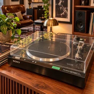 Vintage Sony PS-X600 Fully Automatic Stereo Turntable  Direct Drive
