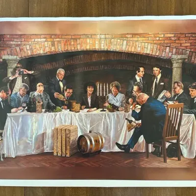 Judgment of Paris 1976” Giclée Canvas Reproduction – Marked A-5/8, 2024