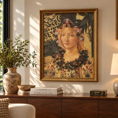 Vintage Italian Renaissance Art Reproduction – Filippo Lippi, The Virgin – Nova Lux Firenze