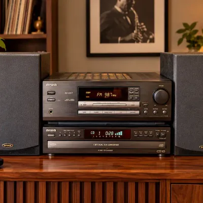 Onkyo TX-8511 Receiver, Sony CDP-CE375 5-Disc CD Changer & Pair of Paradigm Reference Studio/20 Spea