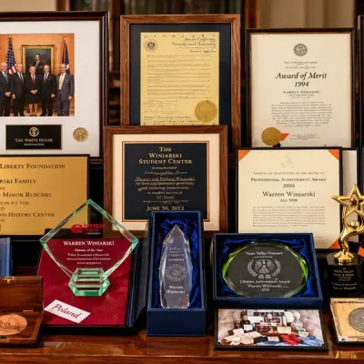 Warren Winiarski Personal Awards, Medals & Historical Memorabilia Collection