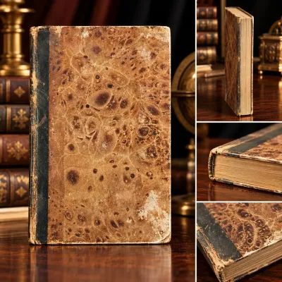 Antique 1785 Book: Ausonius Opera Latin Classical Literature - Leather Bound