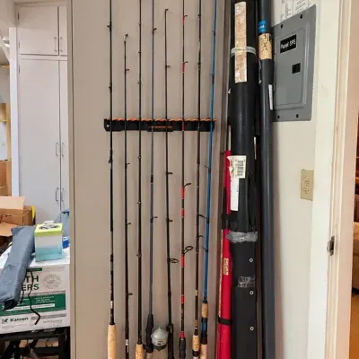 Collection Of Warren's Fishing Rods W/ Daiwa, Fenwick, Muskie Toothy Tamer & Rod Storage Tubes