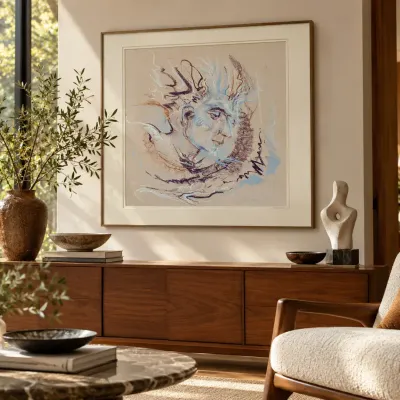Joe Query – Framed Abstract Artwork