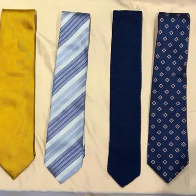 10 Designer Necktie Lot (Giorgio Armani, Armani Collezioni, New & Lingwood, Fray, T.M. Lewin) - 100%