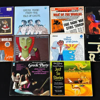 Vintage Vinyl Record Collection  A Journey Through Music & Memories