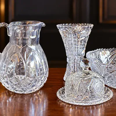 6-Piece Cut Crystal & Decorative Glass Collection