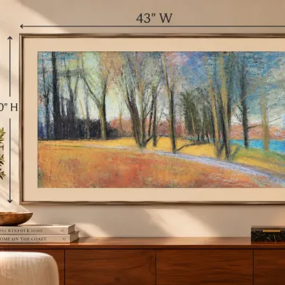 Signed Woodland Landscape – Dated ’86