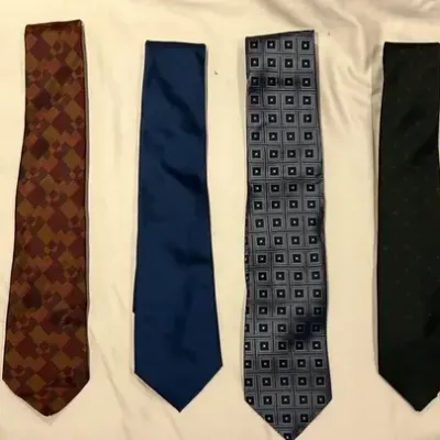 Lot of 10 Designer Silk Neckties (Chester Barrie, Giorgio Armani, T.M. Lewin, & More