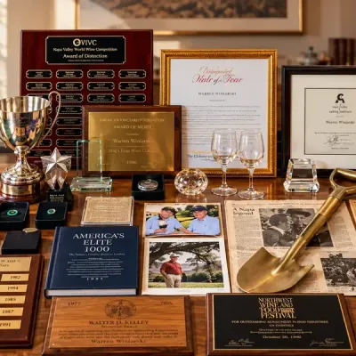 Warren Winiarski Wine Industry Awards, Trophies & Memorabilia Collection  Stag’s Leap Wine Cellars