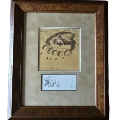 "No Respect" Numbered & Signed Lithograph By Bev Doolittle