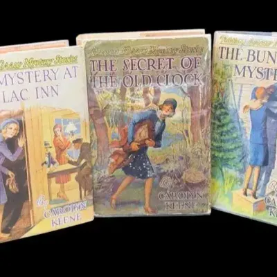 3 Nancy Drew Mystery Stories Dated 1930