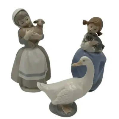 3 Nao by Lladro Figurines 