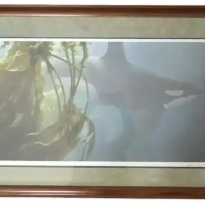 "Ocean Rhapsody' Numbered And Signed Lithograph By Robert Bateman 