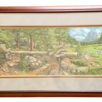 Bev Doolittle Framed Print (Music In The Wind)