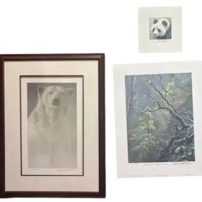 3 Robert Bateman Prints 