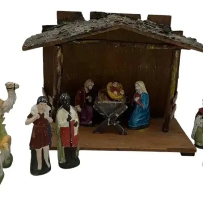 Vintage Manger Scene (15)