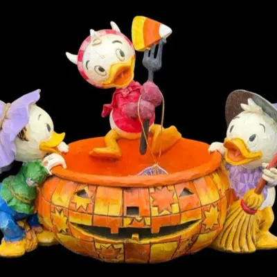 Jim Shore “Sharing Tricks &  Sharing Treats”- Disney