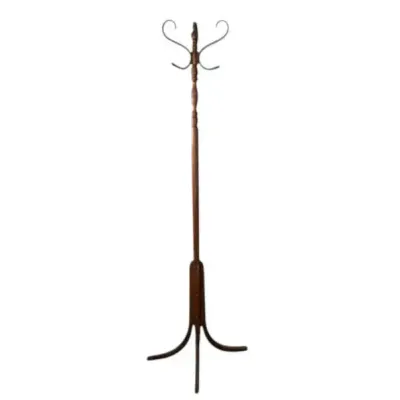 Standing Wooden Coat Rack