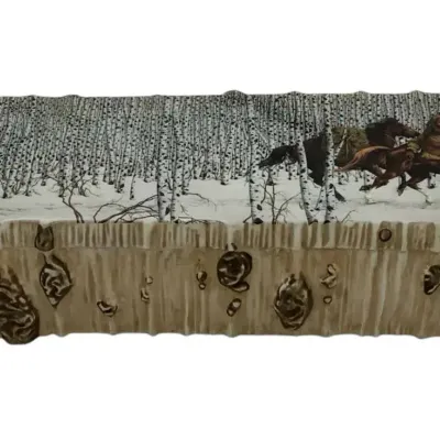 Bev Dolittle “Sacred Ground” Porcelain Jewelry Box