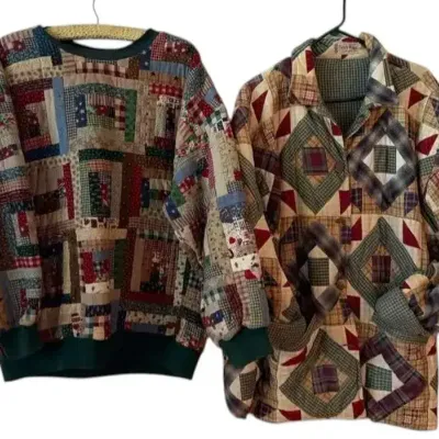 Hand Made Patchwork Jacket & Sweatshirt