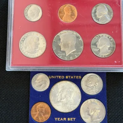 1981 United States Mint Proof Set & 1969 US Year Set