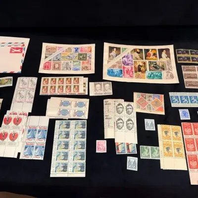 Stamp Collection: Swiss Commemorative Stamps, Art Collection Stamps, Austria & Other Countries