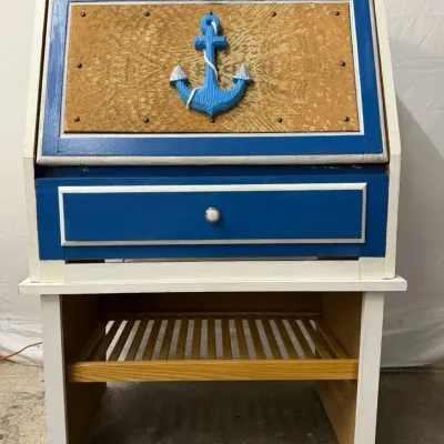 Nautical Drop-Down Desk