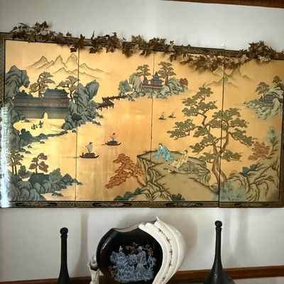 Sale Photo Thumbnail #34: Oriental wall picture