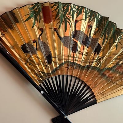 Sale Photo Thumbnail #38: Beautiful fan to hang on wall
