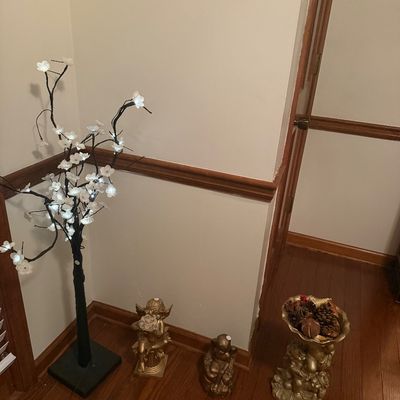 Sale Photo Thumbnail #10: Light up trees for your front door.
Floor or table angels