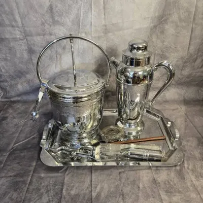 Vintage Bar Set 7 Pieces