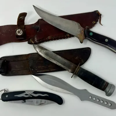 4 Knife Lot 