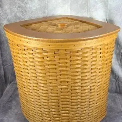 Longaberger Corner Laundry Hamper