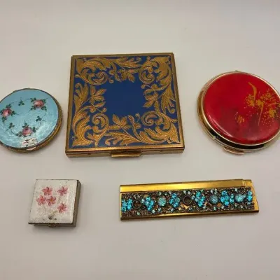 Vanity Accessories Lot Of 5 
