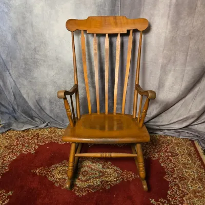 Antique Wooden Rocking Chair