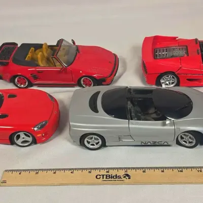Sale Photo Thumbnail #81: Die Cast Detailed Model Cars Sports 4 Cars
