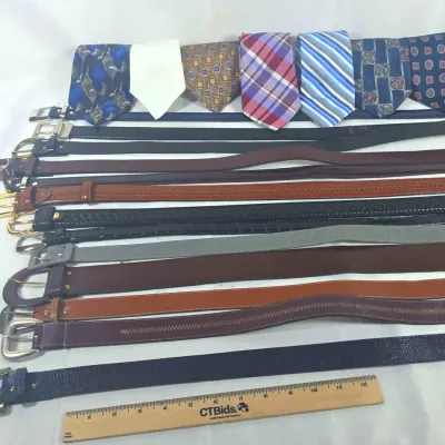 Sale Photo Thumbnail #46: Men's Belts and Neckties Collection 