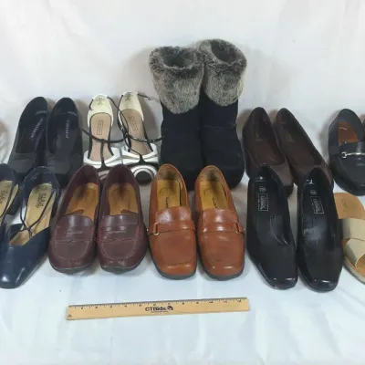 Sale Photo Thumbnail #49: Womens Size 10 Shoes 11 Pairs of Various Shoes 