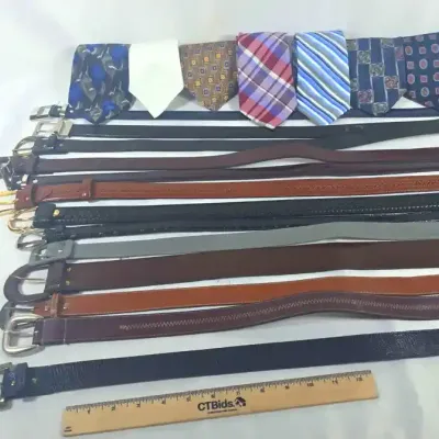 Sale Photo Thumbnail #7:  07 Mens Belts and Neckties Collection