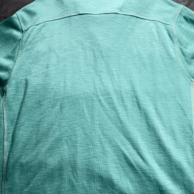 Tommy Bahama Tobago Bay Half-Zip Sweatshirt in a "Biscay Green