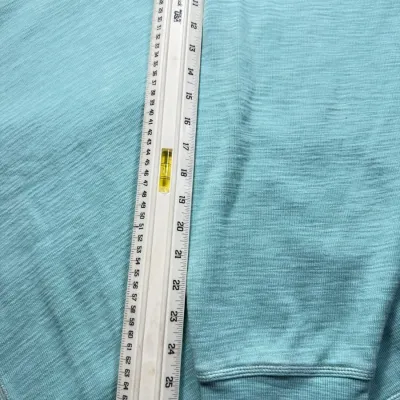 Tommy Bahama Tobago Bay Half-Zip Sweatshirt in a "Biscay Green