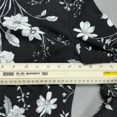 Calvin Klein floral Black And White sheath dress Size 4