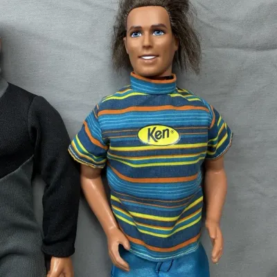 Vintage Ultra Corps Action Figure & Ken Doll Lot